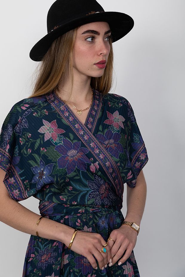 THEA DRESS / DURAZNO