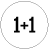 1+1